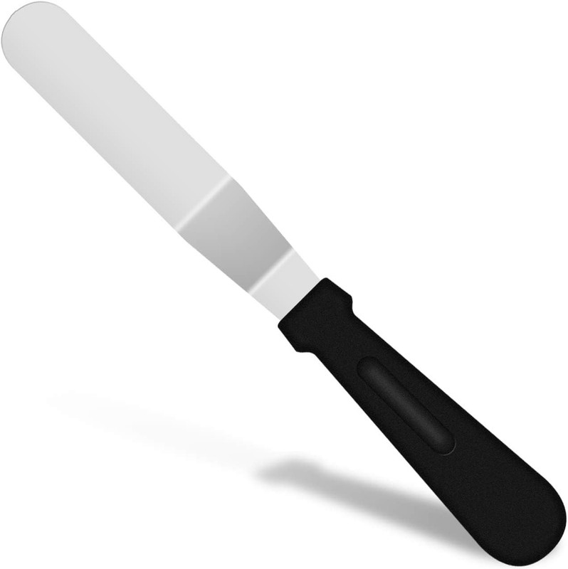 Icing Spatula, Offset Spatula, Stainl Steel with PP Plastic Handle Cake