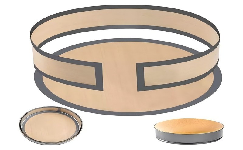 2 Pack Silicone Baking Mat for Springform Pan 9 inch, Prevent Cake from gallery