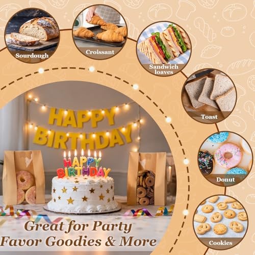 30 Pcs Sourdough Bread Bags for Home Made Bread 30 Pack Regular Sticker gallery
