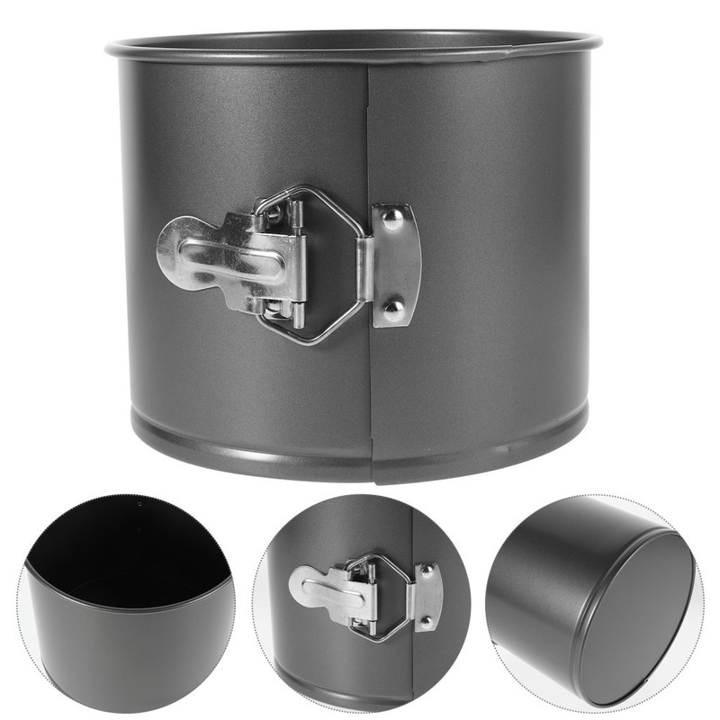 Nonstick Round Cake Pan with Removable Bottom Baking Ring Leakproof Nonstick gallery