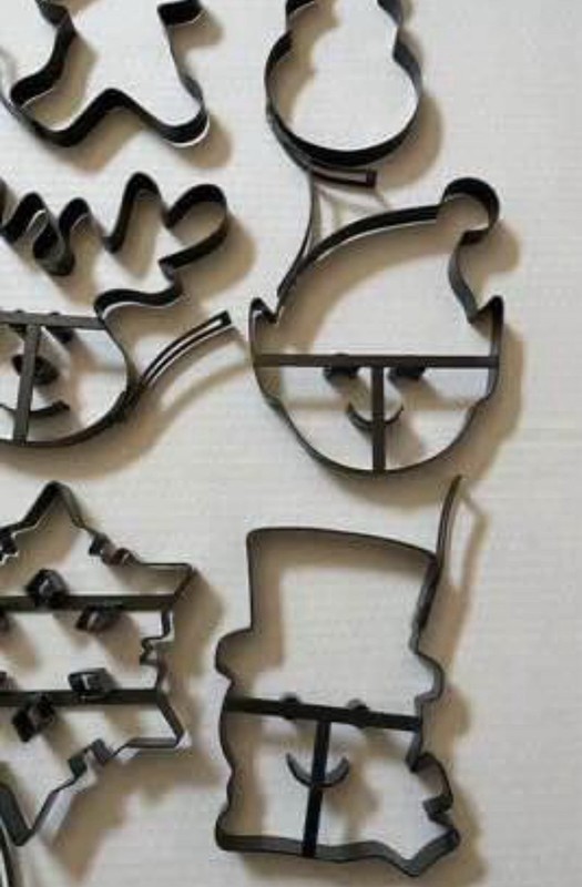 Gently Used Williams Sonoma Pancake Cookie Molds - Set Of 9 gallery
