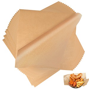 100 Count Pre-Cut Deli Wax Paper Sheets, 12x12" Natural Kraft Parchment gallery