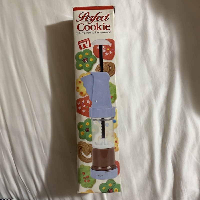 Perfect Cookie Press With 12 Design Discs As Seen On TV Christmas Cookies
