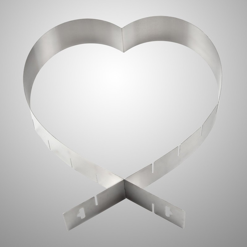 Adjustable Cake Stainless Steel Mousse Mold Molds for Baking gallery