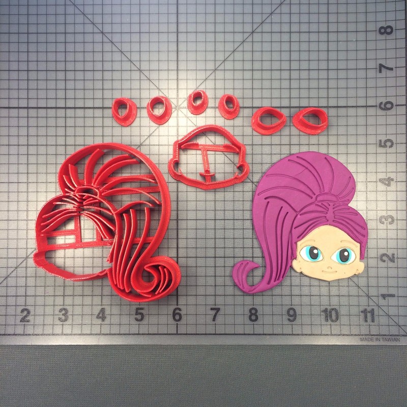 Cartoon Character 406 Cookie Cutter Set
