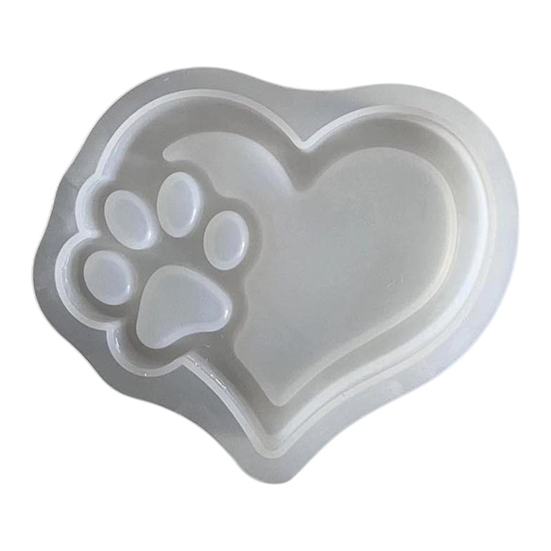 Big Paw Print Silicone Mould For Resin Casting Candle Making Craft Mold Supplies gallery