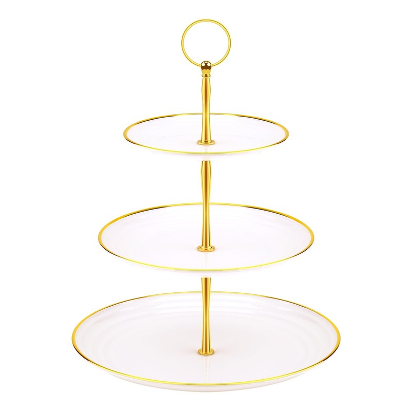 Cupcake Stand Holder – 3 Tier Cup Cake Dessert Tower, Plastic Tiered Serving …