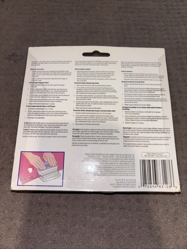 Wilton Lace Border Cutting Insert Gum Paste Sugar Sheets Fondant Tool Cake Decor gallery