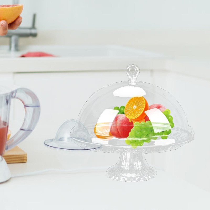 Cake Stand Versatile Fruit Serving Platter Covered Serving Platter Cake Plates gallery