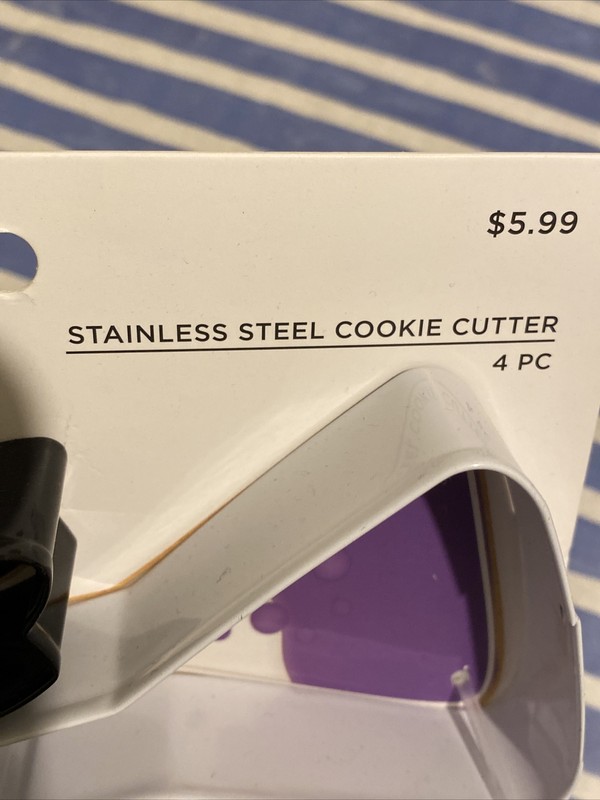 Halloween Stainless Steel Cookie Cutters Cat Witch Potion Cauldron Stir Brand gallery