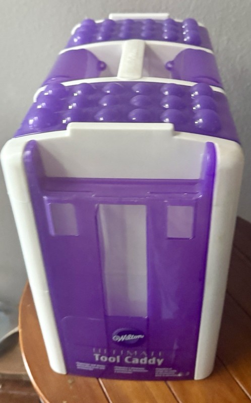 WILTON Ultimate Cake Decorating Set Tool Kit Caddy Storage Box w/A Few Supplies gallery