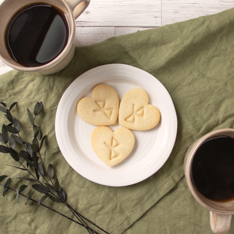 Nordic Runes Cookie Cutters Set: Love, Healing, Good Health viking norse Celtic gallery