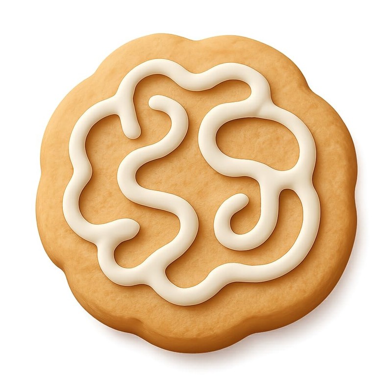 Funnel Cake Cookie Cutter & Stamp, Fondant & Clay - 4x4 gallery