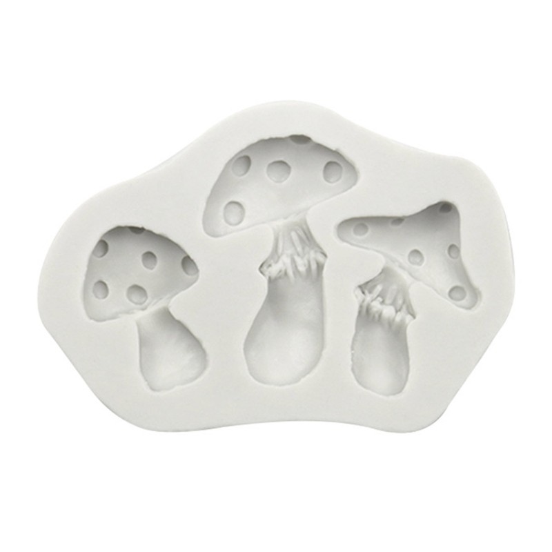 Mushroom Silicone Mold Mushroom Cake Mold Vegetable Fudge Candy Dessert Mold