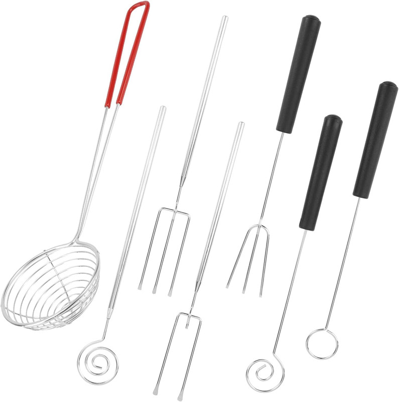 7PCS Candy Dipping Tools Set, Chocolate Dipping Candy Making Tools, Stainless St