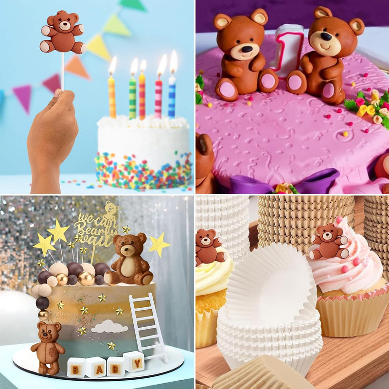 Bear Silicone Fondant Mold Teddy Bear Silicone Mold Bears Candy Chocolate Molds gallery