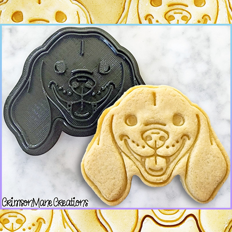 Dachshund Cookie Cutter Sausage Dog Baking Supplies Fondant Tool Ceramic Stamp