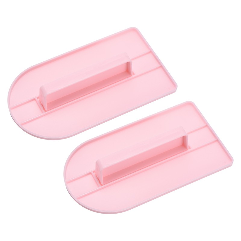2Pcs Professional Cake Decorating Tools, Fondant Smoother, Separate Pink