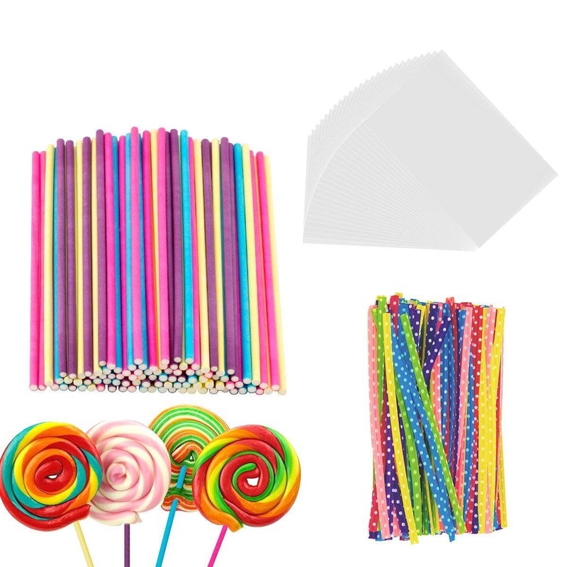 Gorgeous 300-Piece Cake Pop Accessory Set: Create Beautiful Homemade Treats gallery