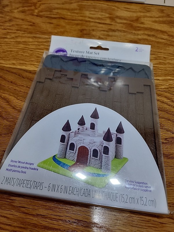 Wilton Texture Mat Set Stone & Wood for Fondant & Gum Paste