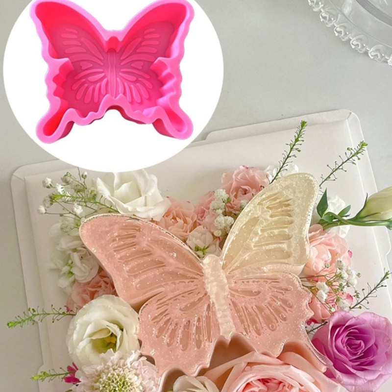 Butterfly Shape Baking Mold Dishwasher Safe Easy to Cleaning Cake Dessert Mould gallery