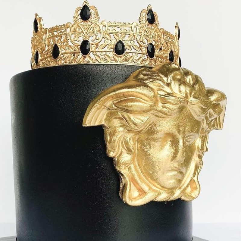Medusa Fondant Molds, Mythology Goddess Chocolate Baking Mold, XL, Purple gallery