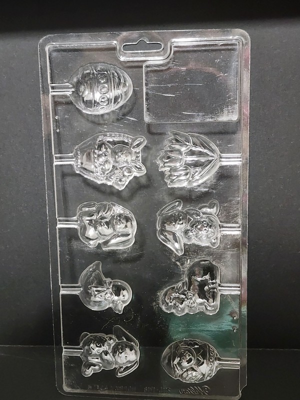 Wilton~HOPPY EASTER Lollipop, Chocolate, Candy MOLD #2115-1718