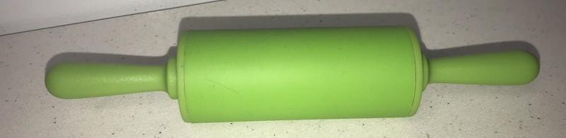 Green Silicone Rolling Pin for Kids ML7A