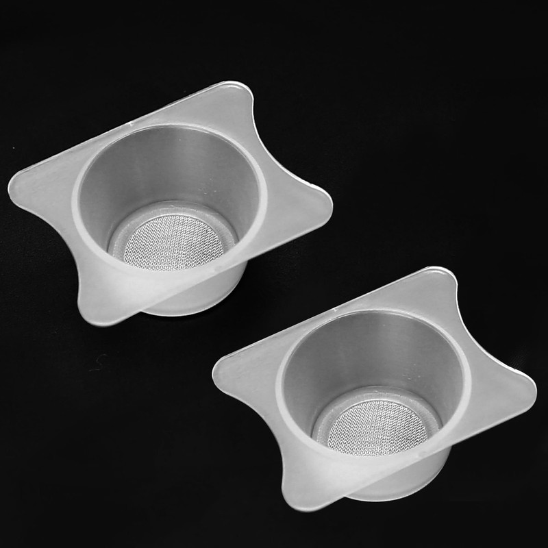 2PCS Airbrush Filter Cup, These PP Strainer Filters Accessories Great White