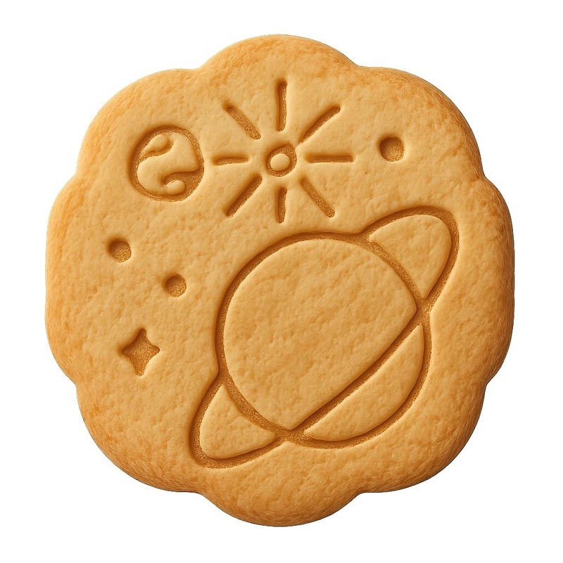 Pulsar Planets Cookie Cutter & Stamp, Fondant & Clay - 4x3.8 gallery