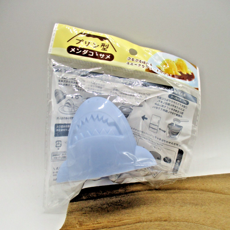 2025 Shark 8.6cm H6.8cm 3D plastic food pudding mold seria gallery
