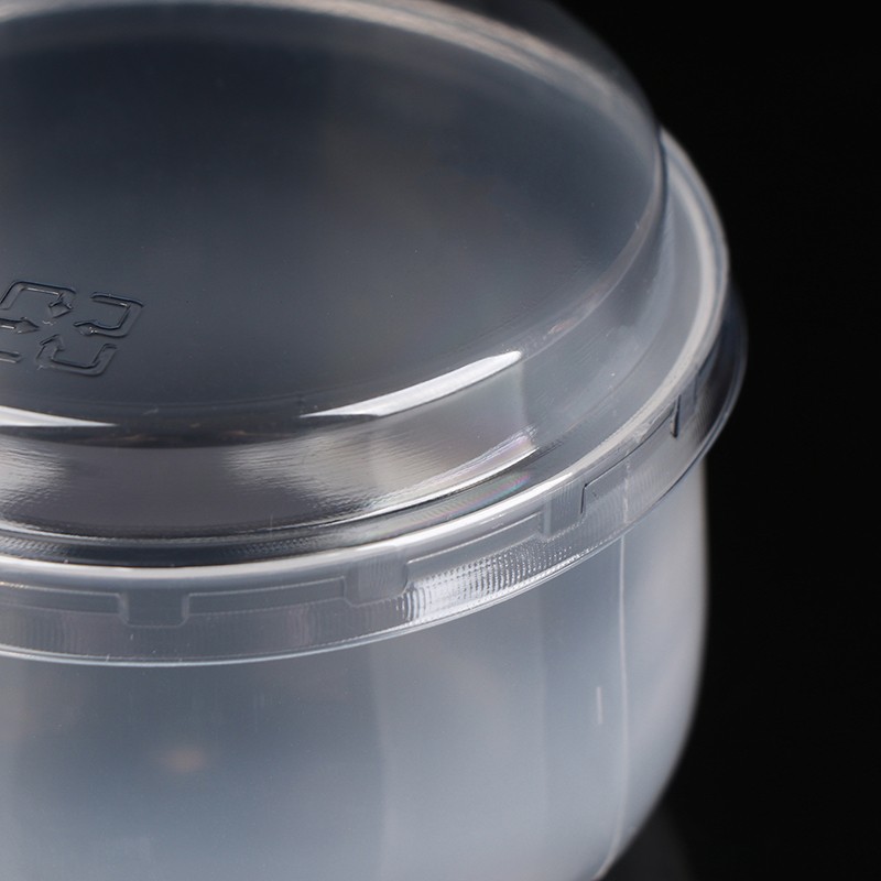 10Sets Transparent Baking Pudding Cup Japanese Caramel Pudding Beaker with Lid gallery