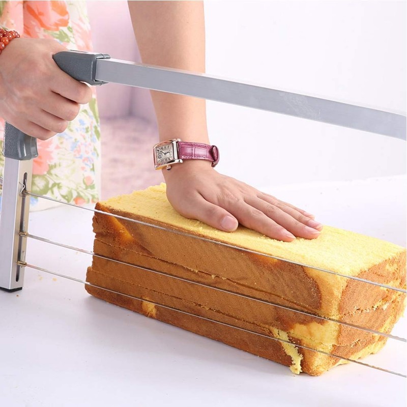 Taidda Adjustable Cake Cutter Leveler, Wire Cake Slicer Professional Layer Sl... gallery