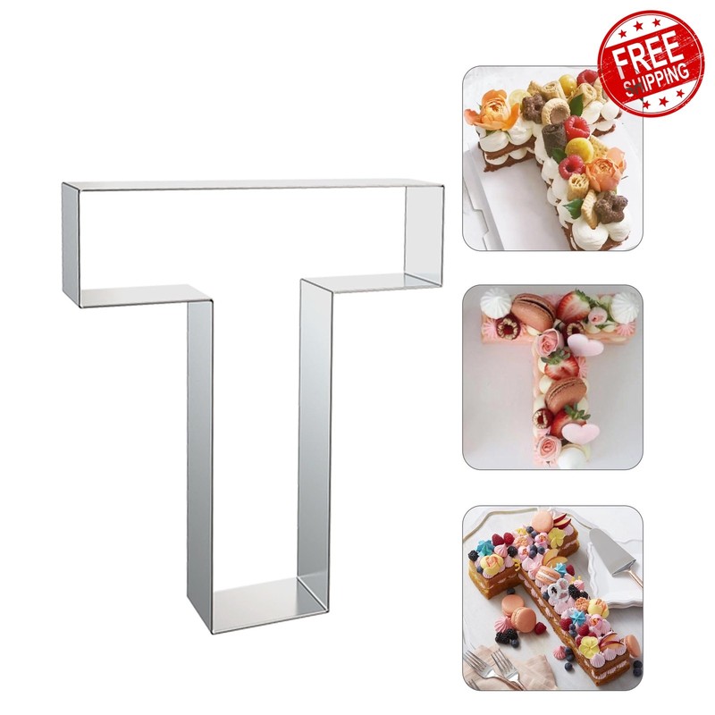 ZADE T Alphabet Mousse Mold