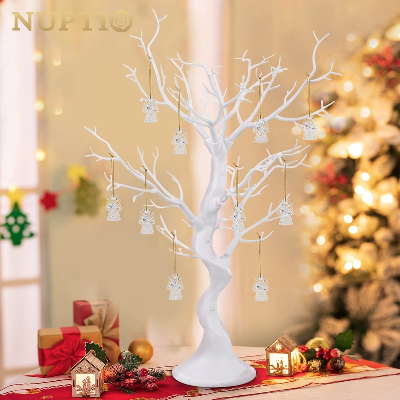 Nuptio White Christmas Tree Branch Artificial 30 Inch Tall Halloween Manzanita gallery