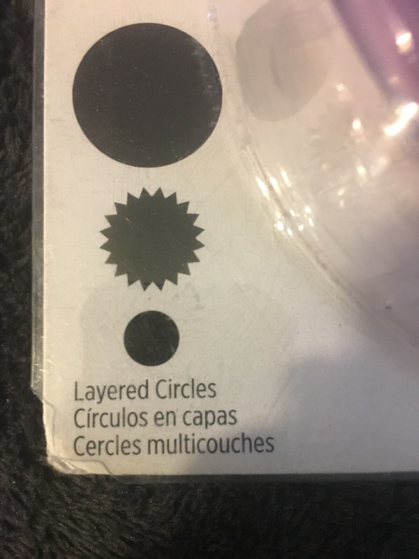 New~Wilton Sugar Sheet Cutting 3 Pc Insert Set Layered Circles Cake Decorating gallery