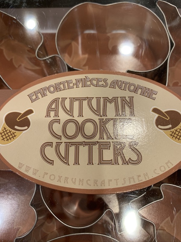 NEW 7-Piece Autumn Cookie Cutter Set by Fox Run Craftsman gallery