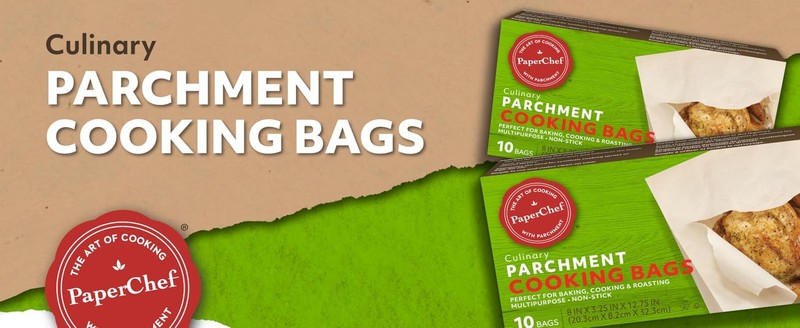 – Parchment Bags – Multipose, Non-Sti – Ideal for Roasting, gallery