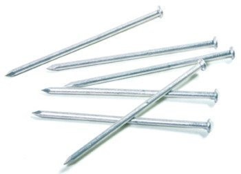 Aluminum Potato Spud Baking Nails – Set of 6 3.5 inches, Silver