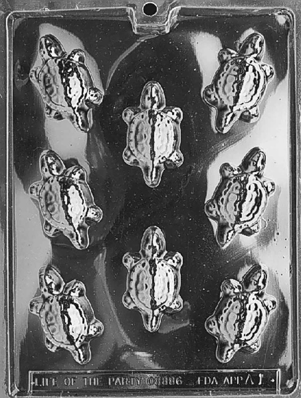 A001 Turtle Chocolate Candy, Plaster or Soap Mold