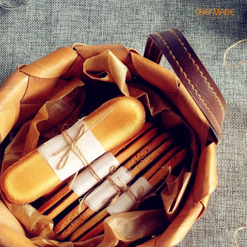 CHEFMADE Eclair Cake Pan, 14-Cavity Non-Stick Mini Eclair Cookie Biscuits Bakewa gallery