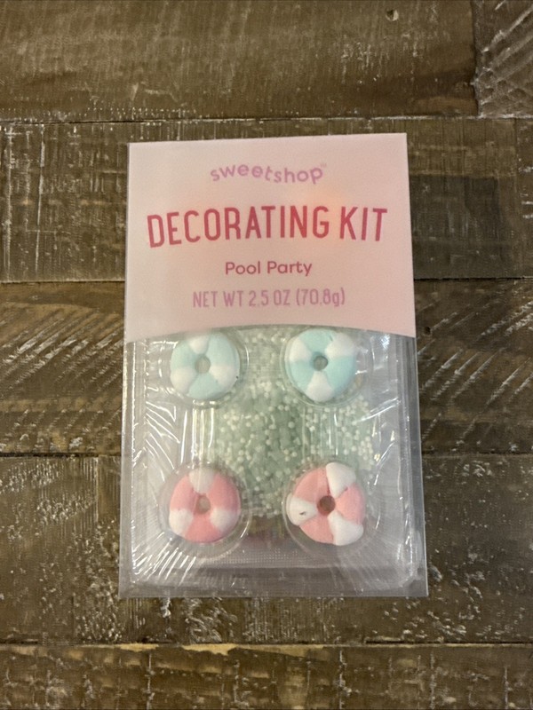 Sweetshop Decorating Kit Pool Party
