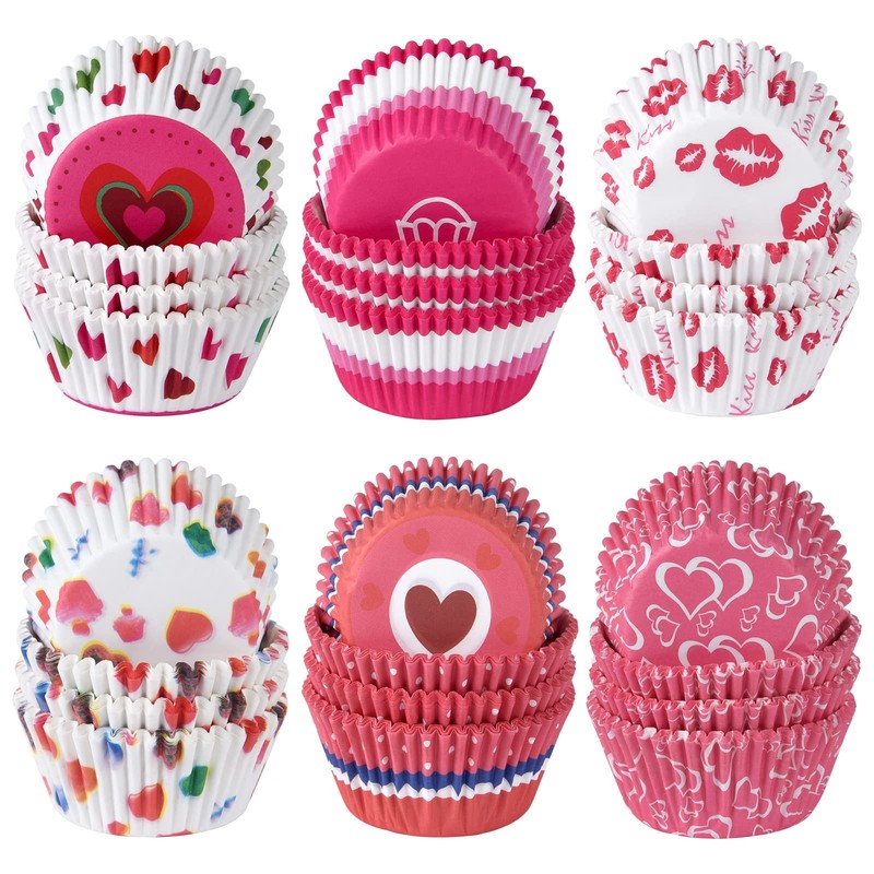 7 x 5 x 3cm / 2.76 x 1.97 x 1.18inch, White with Red and Pink Patterns