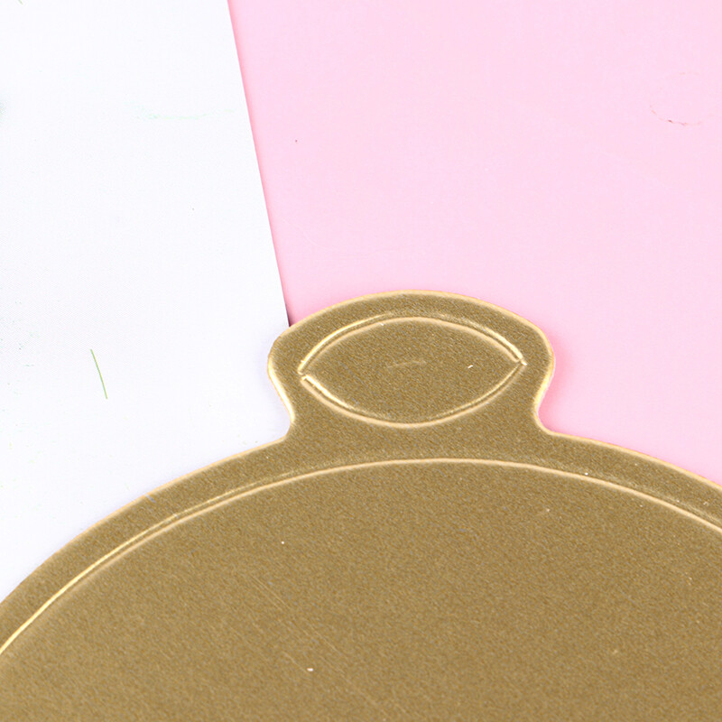 10Pcs 8cm/9cm Round Cake Board Mousse Pad Card Dessert Baking Pastry Display gallery
