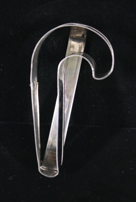 WILLIAM SONOMA SET OF 3 CHRISTMAS THEME STAINLESS STEEL HANDLED CUTTERS NEW gallery