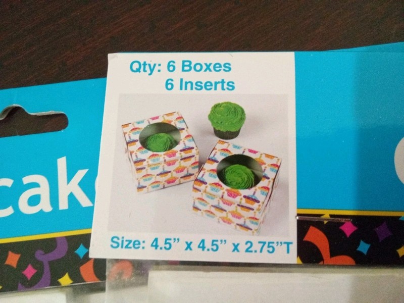 NIB 18 Cupcake Smash Mini Cake Topper Craft Candle Artisan Boxes Inserts Window gallery