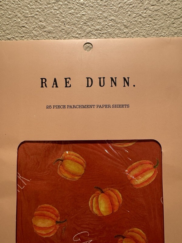 Rae Dunn Fall Parchment Paper Sheets, 25 PCS - 12”x16” Paper & 25 PCS - 9”x13” gallery