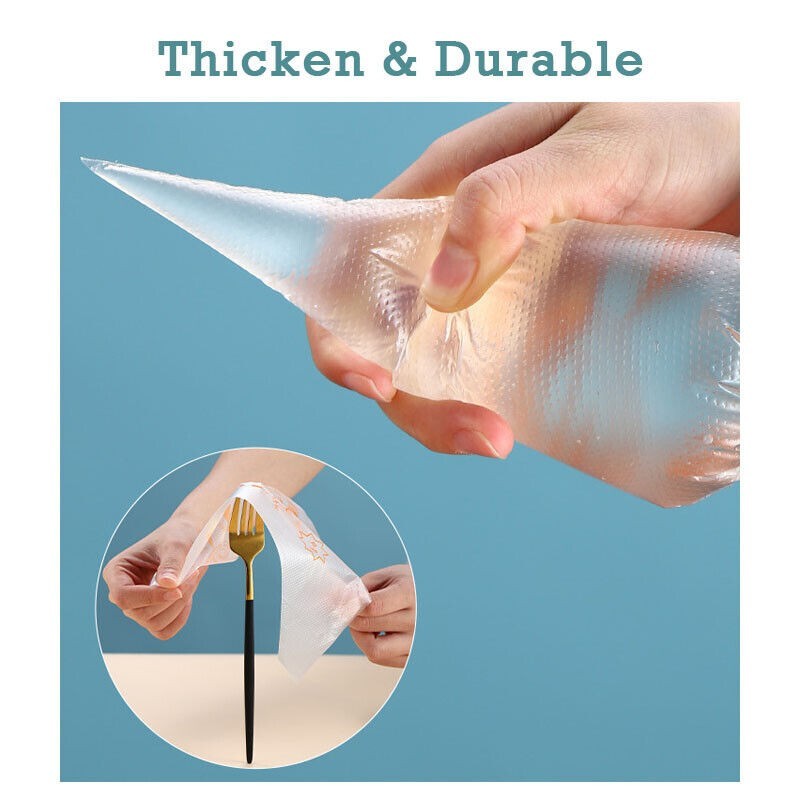 100pc Disposable Pastry Piping Bag Icing Decorating Bags for Cake Cupcake Cookie gallery