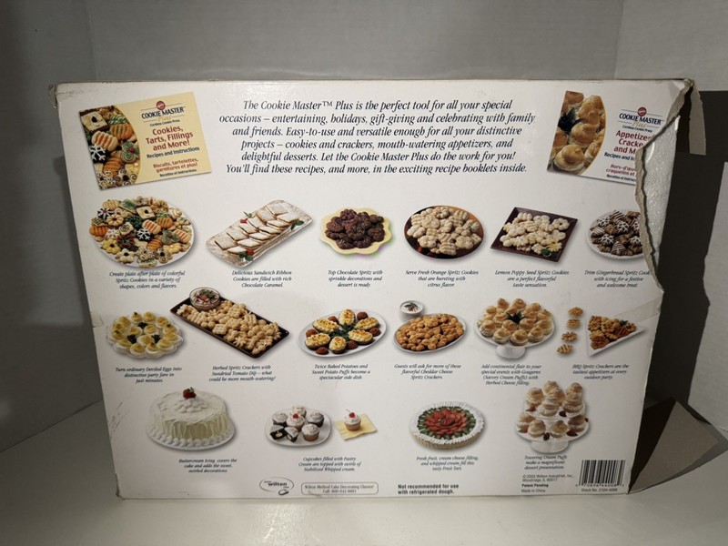 Wilton Cookie Master Plus Cordless Cookie Press Parts Replacement Pieces Discs gallery
