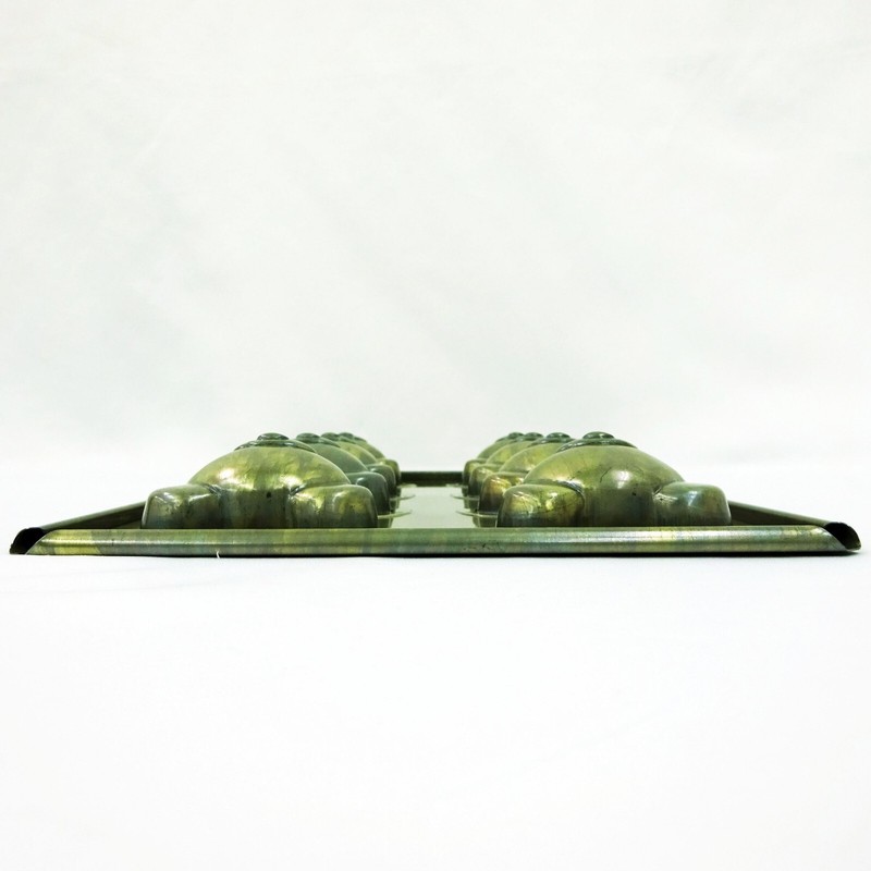 Chiyoda metal Chiyoda bear mini cake Madeleine mold 8P Baking sheet oven Japan gallery